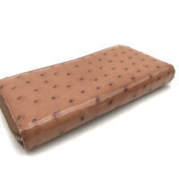 Gucci Interlocking Zippy Wallet Long Ostrich Leather - Picture 5 of 10